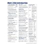 Mac Word 2004 Introduction Quick Reference Guide (Cheat Sheet of Instructions, Tips & Shortcuts - Laminated)