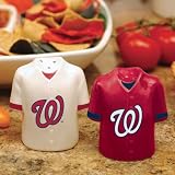 MLB Washington Nationals Gameday Ceramic Salt & Pepper Shakers