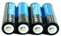 AccessoryPOWER TRUCell Premium AA NiMH 2700 mAh Rechargeable Battery 12-PACK- Eco friendly- Recharge up to 1000x
