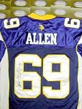 Jared Allen autographed Football Jersey (Minnesota Vikings) JSA
