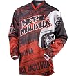 MSR Racing Metal Mulisha Maimed Youth Boys Motocross Motorcycle Jersey - Red/Black