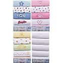 5-Pack Pastel Bodysuits, Pink, 3-6 months