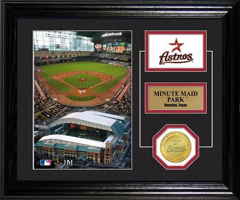 Highland Mint MLB Houston Astros Minute Maid Park Desktop Photo Mint