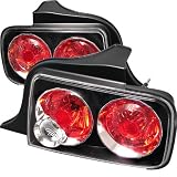 05-08 Ford Mustang Euro Taillights - Black 