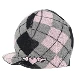 PinkArgyleBeanie