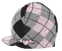 Pink Argyle Beanie