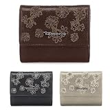 Produkt-Bild: TAMARIS Damen Brieftasche Geldb&ouml;rse, MIRA, 3 Farben: schwarz, mocca braun oder taupe