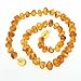 Raw Amber Teething Necklace 100% Certified Genuine Baltic Amber Beads for Teethers