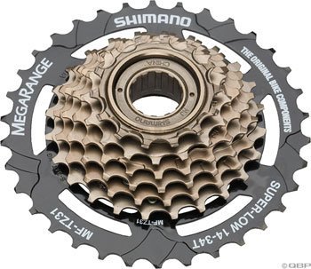 Shimano MF-TZ20 Tourney Freewheel (14-34T Mega 7 Speed)