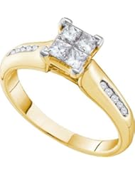 0.63CTW DIAMOND INVISIBLE RING