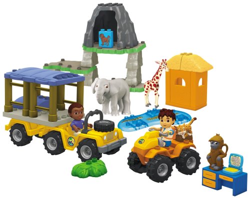 Childrens Toyshop  Toys : Mega Bloks Mega Bloks Diego's African Safari