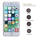 joylink Screen Protector Tempered Glass / 3D Screen Protector Compatible with iPhone 6S Plus, 9h Hardness Bubble Free Curve Edge, White