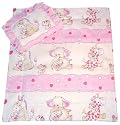 Pink hearts Pillow and quilt/coverlet
