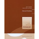 Study Guide for Abnormal Psychology