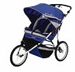 Free Runner 2 (Blue / Grey) Fixed Wheel Double Jogging Stroller from Schwinn Free Runner 2 (Blue / Grey) Fixed Wheel Double Jogging Stroller from Schwinn