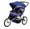 Schwinn Free Runner 2 Double Jogging Stroller (Blue/Gray)