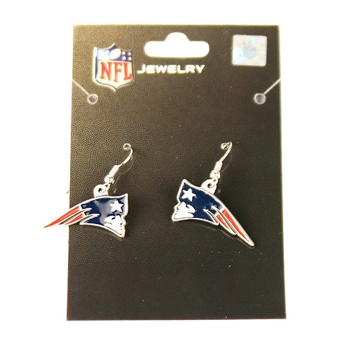 New England Patriots Dangle Earrings