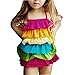 Wildwalk Cute Baby Girl Rainbow Swimwear Bikini Onesie