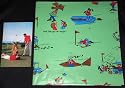 Vintage Humorous Funny Golf Postcard WITH Golf Cartoons (Golfers, Golfing) Giftwrap (Gift Wrap, Wrapping Paper)