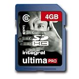 Integral Flash Memory 4GB SDHC Card Class 6