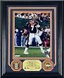 John Elway Hall Of Fame Induction Photomint - Plaque