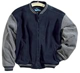 11.2 oz. Heavyweight Letterman Jacket/Fleece (Regular and Big & Tall Sizes)