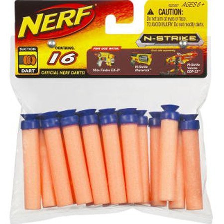 Nerf Suction Darts, 16 pk