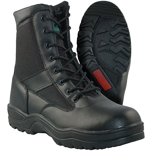 Men's Itasca Commando Duty Boots Black, BLACK, 10.5