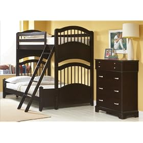Broyhill Attitudes Loft Bedroom Set in Merlot