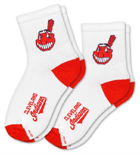 MLB Cleveland Indians Kid's Youth Socks (2 Pack)