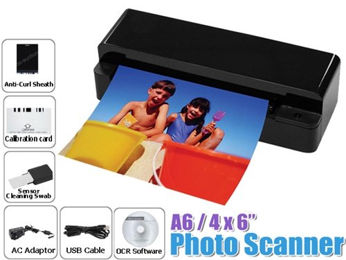Multi-Functional Digital Photo & Film Scanner SVP PS-A60 Black