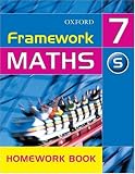 Framework Maths: Support Homework Book Yr.7 (Framework maths)