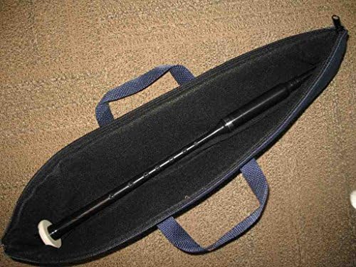 GIbson Long Poly Practice Chanter w/Sole, Gibson Reed, Padded Denim Chanter Case