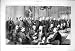 1877 Men Meeting Stafford House Committee Old Print