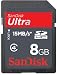 Sandisk 8GB Ultra SD HC Secure Digital SDHC Card (SDSDH-8192, Static Package)