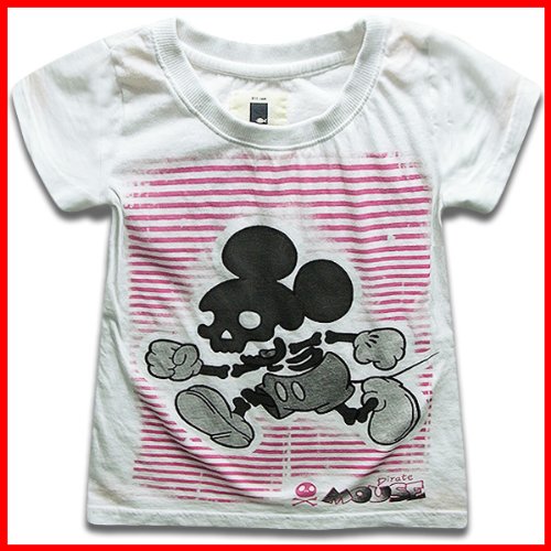 【GOLD FISH スカルマウスキッズ・ジュニア半袖Ｔシャツ】100cm/110cm/120cm/130cm/140cm/150cm【韓国 子供服 GOLD FISH ゴールドフィッシュ】【2012 春】【ダンス】
