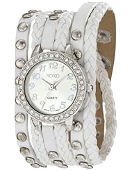 XOXO Womens XO5657 Analog Display Quartz Silver Watch