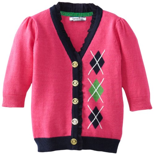 infant red cardigan sweater