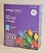 GE EnergySmart 50 LED C-9 Holiday String Lights Indoor/Outdoor Use