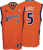 Baron Davis Golden State Warriors Orange Youth Replica Adidas NBA Jersey