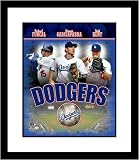 Rafael Furcal, Nomar Garciaparra and Jeff Kent Framed 8x10 Photo - Los Angeles Dodgers 2007 Big 3