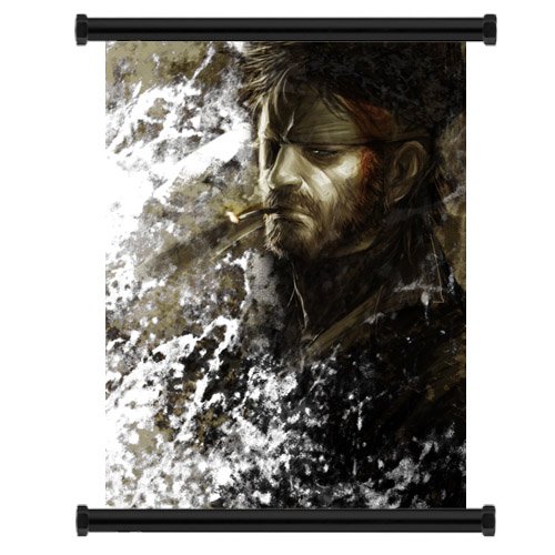 1 X Metal Gear Solid Game Fabric Wall Scroll Poster (16