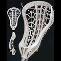 deBeer Envy Pro Lacrosse Stick (Head Color/Pocket=Light Blue-Trigger,TOS-Handle=deBeer Mystique Composite [Silver/White] $148.99)