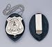 Leather Badge Holder (Includes Chain)