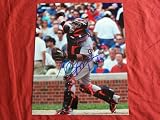 Bengie Molina Autographed San Francisco Giants 11x14 Photo, Proof Photo of Bengie Signing for Us.