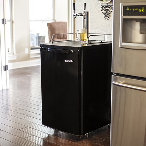 Купить EdgeStar Full Size Dual Tap Kegerator & Draft Beer Dispenser Black в интернетмагазине