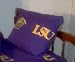 LSU Tigers Logo Team Colored Pillow Case King Size
