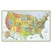 Rand McNally Laminated Wall Map, US, 32in. x 50in.