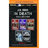 j d robb in death collection books 1 5 naked in death glory in death immortal in death rapture in death