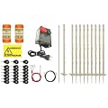 Komplettset Hundezaun Katzenzaun 230V / mit Netzger�t NV100 weiss